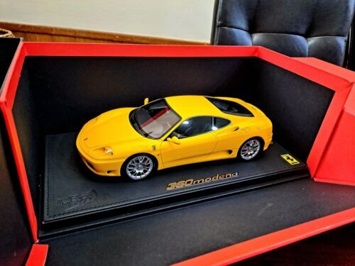 BBR 1/18 FERRARI 360 MODENA GLOSSY YELLOW Brand New! 海外 即決_BBR 1/18 FERRARI 3 2