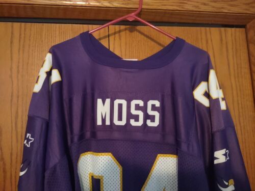 SWEET! Minnesota Vikings Randy Moss Vintage Starter Jersey Men's 2XL ??FREAK? 海外 即決_SWEET! Minnesota V 5