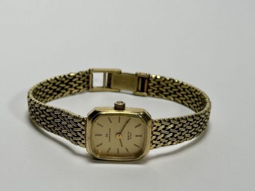 Vintage Hamilton Ladies Watch 8912 Swiss Quartz Women's Gold Tone Runs Well K3 海外 即決_Vintage Hamilton L 7