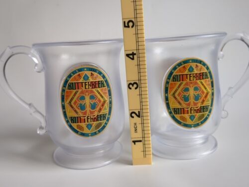 Harry Potter Butter Beer Plastic Tankard Mugs 2 x 300ml * From Wizarding World * 海外 即決_Harry Potter Butte 5