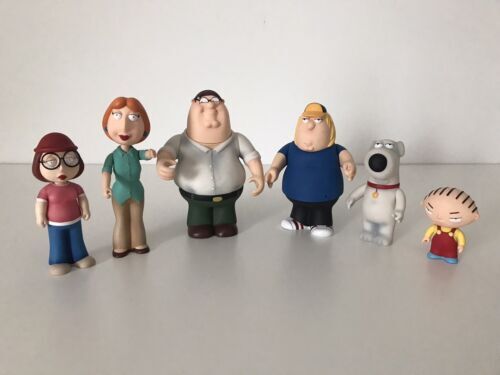 Family Guy Pinball Figurines By Mezco Lot Of 6 NOS Rare Stern G5 海外 即決_Family Guy Pinball 1