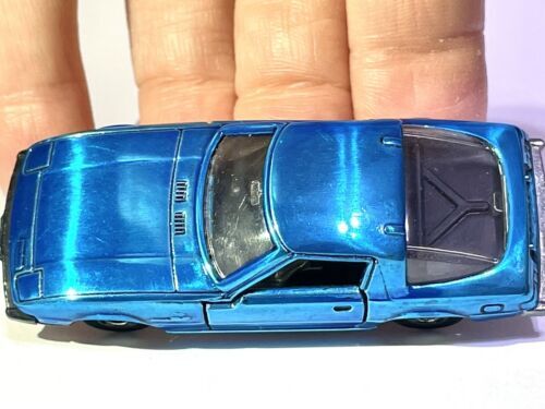 ?1974 Tomy Takara Tomica Pocket Cars Mazda RX-7 Savanna CUSTOM CHROME BLUE 海外 即決_?1974 Tomy Takar 4