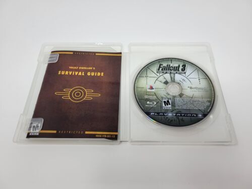Fallout 3 GOTY Game of the Year Edition (PS3) 1st Print w/ Slipcover Very Clean 海外 即決_Fallout 3 GOTY Gam 7