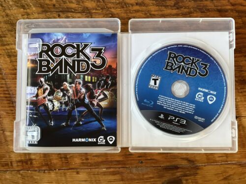 Rock Band 3 (Sony PlayStation 3, 2010) PS3 Complete game Tested 海外 即決_Rock Band 3 (Sony 3
