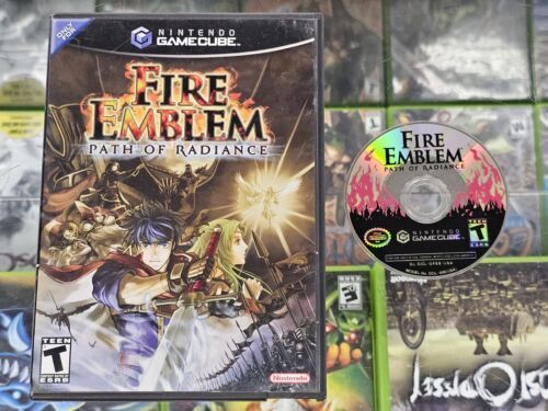 NOT WORKING Fire Emblem Path of Radiance GameCube 2005 Scratched Game Disc +Case 海外 即決_NOT WORKING Fire E 1