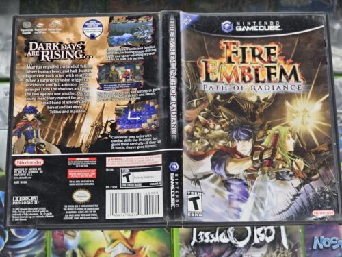 NOT WORKING Fire Emblem Path of Radiance GameCube 2005 Scratched Game Disc +Case 海外 即決_NOT WORKING Fire E 4