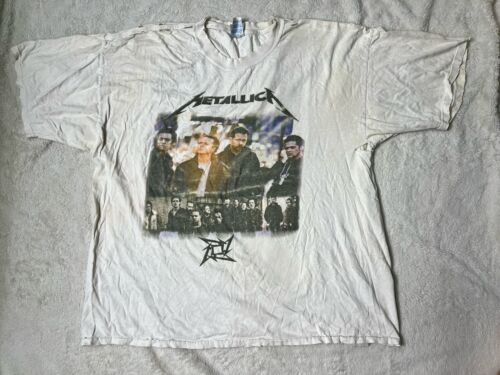 VTG Metallica Concert Tour T Shirt Load 2000 Vintage XXL 2XL White RARE Faded 海外 即決_VTG Metallica Conc 2