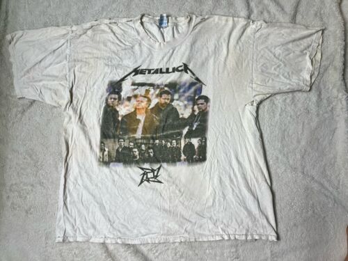 VTG Metallica Concert Tour T Shirt Load 2000 Vintage XXL 2XL White RARE Faded 海外 即決_VTG Metallica Conc 1