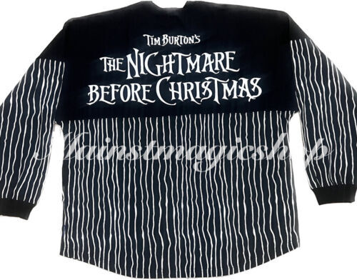 Disney Halloween 2023 Nightmare Before Christmas Jack & Sally Spirit Jersey M 海外 即決_Disney Halloween 2 1