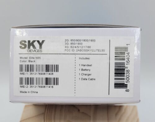 Sky Devices Elite N55 Android 11 16GB ROM/2GB Ram Black Phone 海外 即決_Sky Devices Elite 6