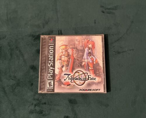 Threads of Fate (PlayStation 1 PS1) Complete CIB! Tested! Authentic! US Version! 海外 即決