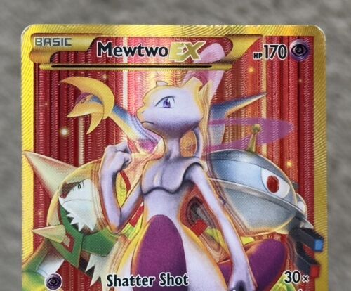 ポケモン Mewtwo Ex XY Breakthrough Secret Full Art 164/162 HP 海外 即決_ポケモン Mewtwo Ex XY 2