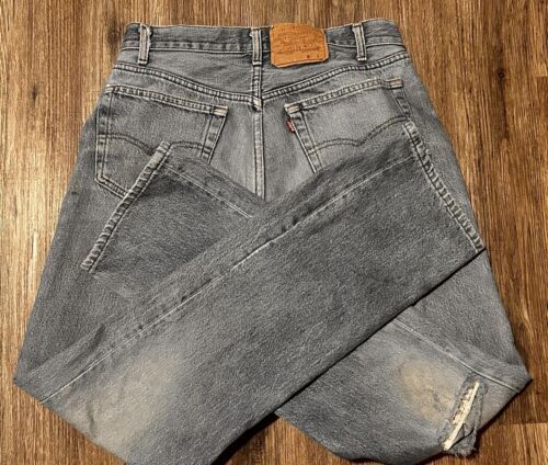 Levi's 501xx Made in USA Vintage Jeans (501-0000) Size W34 L36 Distressed 海外 即決_Levis 501xx Made 1