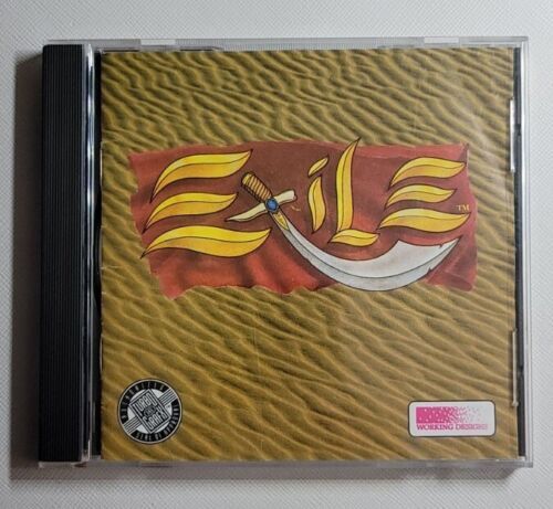 Exile TurboGrafx-16 CD Complete in Case CIC 海外 即決_Exile TurboGrafx-1 1