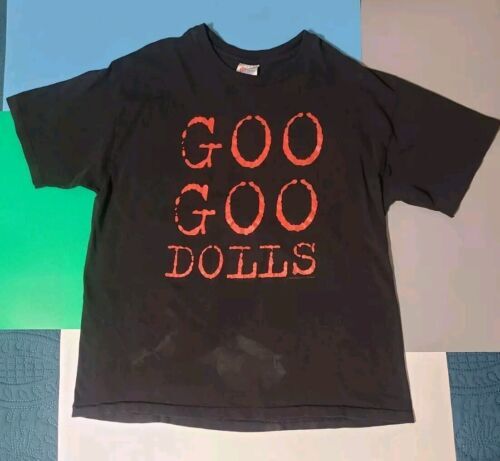 Vintage Goo Goo Dolls Superstar Car Wash Single Stitch Shirt 1993 Sz Approx Med 海外 即決_Vintage Goo Goo Do 1