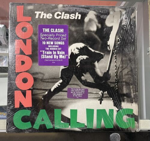 The Clash London 天の呼声 / バイナル Record First US Pressing E2 36328 VG++ 1980 海外 即決_The Clash London 天 1