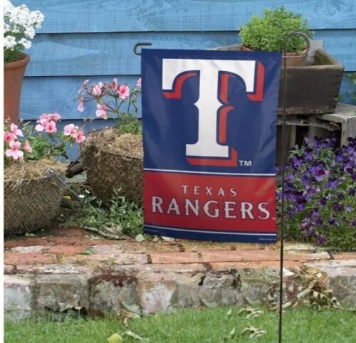 Texas Rangers Garden Style Double Sided Flag 12.5 In. X 18 In. By WinCraft 海外 即決_Texas Rangers Gard 6