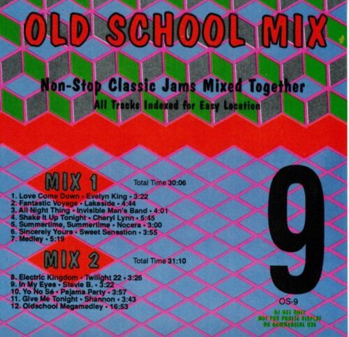 Cameron Paul SEALED Dj Remix CDs -Old School Set Of 7# 3, 4,9,10, 11, 12, 14 海外 即決_Cameron Paul SEALE 3