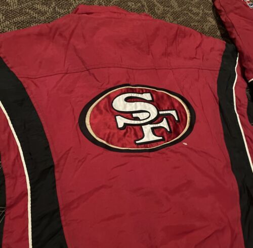 Men’s Vintage San Francisco 49ers Starter Pro Line NFL Pullover Jacket Size L? 海外 即決_Men’s Vintage San 6