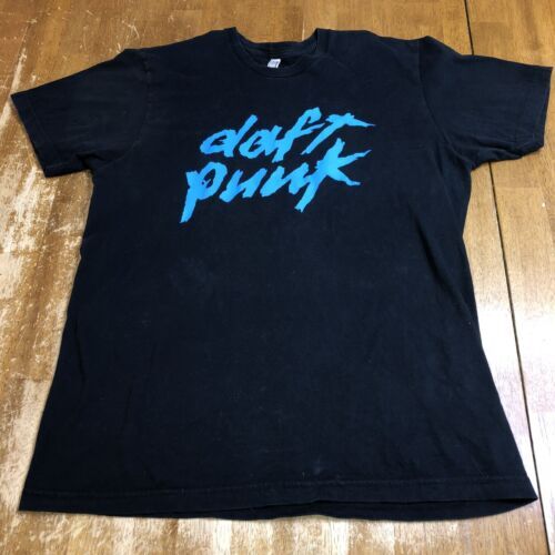 Vintage 2000s Daft Punk Alive Tour 2007 T-Shirt American Apparel Size Large 海外 即決_Vintage 2000s Daft 1