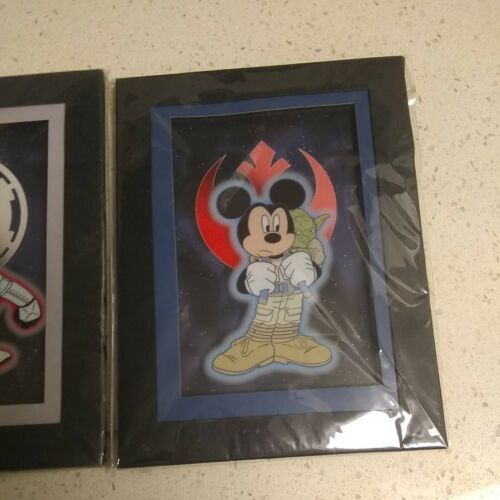 Disney Laser Cel Star Wars Donald, Goofy, Mickey Lot 海外 即決_Disney Laser Cel S 4