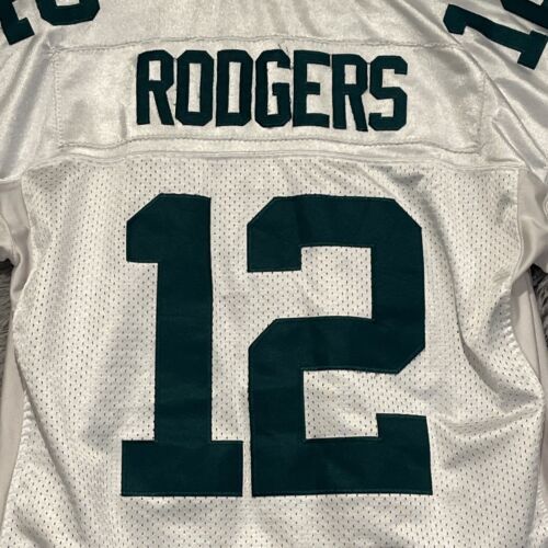 Green Bay Packers Jersey Rodgers Mens Size 48 Reebok White 海外 即決_Green Bay Packers 3