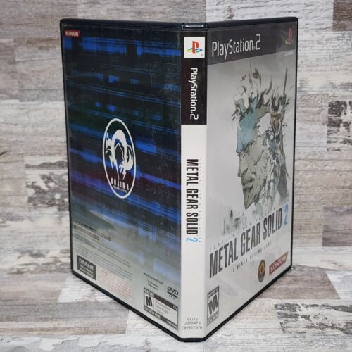 Metal Gear Solid 2 Substance (From Essential Collection) - PS2 Game Tested 海外 即決_Metal Gear Solid 2 7