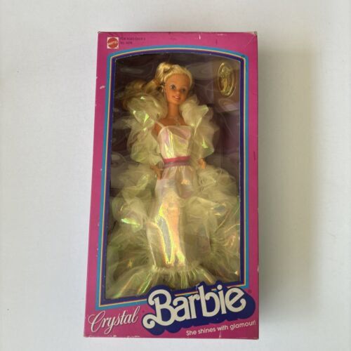 Barbie Crystal Doll 1983 Mattel #4598 She Shines with Glamour! RARE Vintage 海外 即決_Barbie Crystal Dol 1