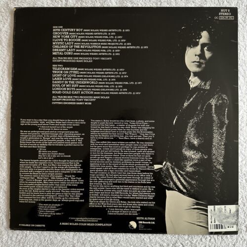 T. Rex Solid Gold EMI / Records 1979 バイナル LP Record Marc Bolan 海外 即決_T. Rex Solid Gold 2