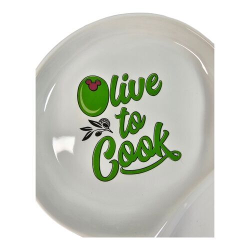 Disney Epcot 2020 25th Food and Wine Festival Olive to Cook Plate Platter NEW 海外 即決_Disney Epcot 2020 2