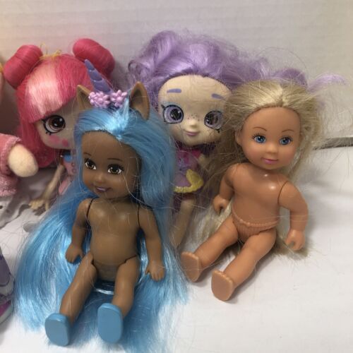 Bundle Of Small Dolls Shopkins Little People Pony & More Lot of 9 海外 即決_Bundle Of Small Do 4