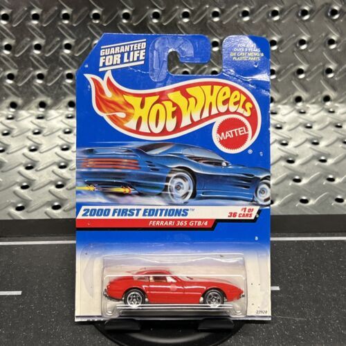 Hot Wheels 2000 First Editions 1 of 36 FERRARI 365 GTB/4 Red Read Description 海外 即決_Hot Wheels 2000 Fi 1