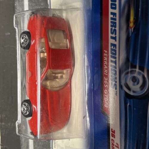 Hot Wheels 2000 First Editions 1 of 36 FERRARI 365 GTB/4 Red Read Description 海外 即決_Hot Wheels 2000 Fi 7