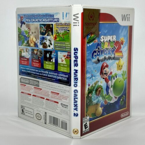 Super Mario Galaxy 2 Wii CIB Free Shipping Same Day Selects 海外 即決_Super Mario Galaxy 2