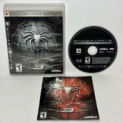 Spider-Man 3 Collectors Edition (Sony PlayStation 3, PS3) Used With Manual 海外 即決_Spider-Man 3 Colle 1