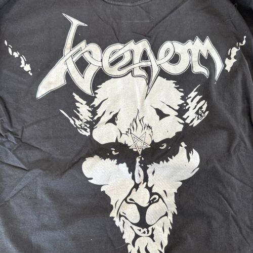 Vintage Rare Venom Black Metal T Shirt L Bathory Mayhem Darkthrone 90s 00s 海外 即決_Vintage Rare Venom 4