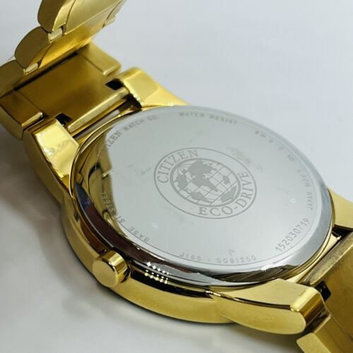 Citizen Men's Axiom Eco-Drive Gold/Black 40mm Stainless Steel Watch AU1062-56E 海外 即決_Citizen Mens Axio 6