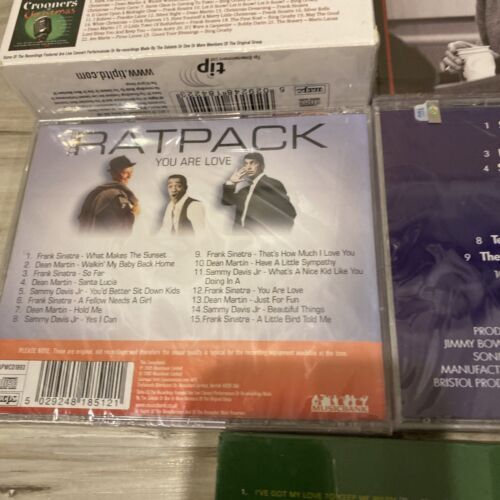 Legends 8 CD LOT Frank Sinatra Sammy Davis Jr. The Rat Pack Christmas NEW 海外 即決_Legends 8 CD LOT F 9