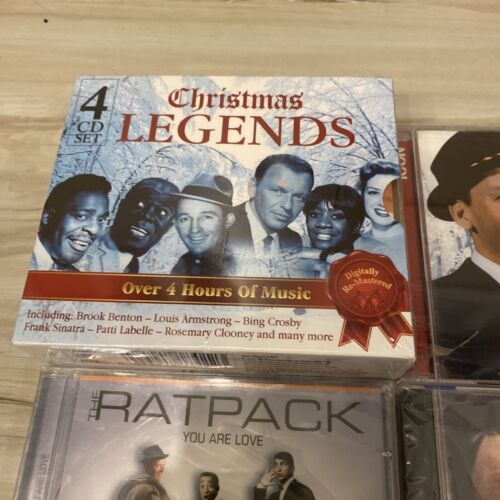 Legends 8 CD LOT Frank Sinatra Sammy Davis Jr. The Rat Pack Christmas NEW 海外 即決_Legends 8 CD LOT F 2