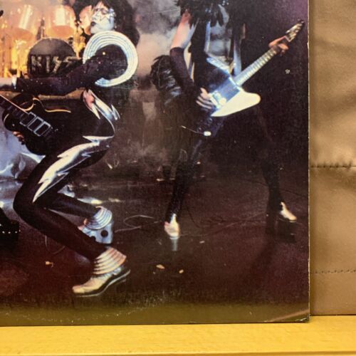 KISS Alive! バイナル 2 LP - 1976 Terre Haute pressing Gatefold - VG+/VG+ W/Insert 海外 即決_KISS Alive! バイナル 2 4