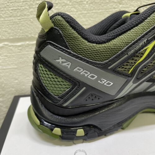 サロモン XA Pro 3D #145464 Men’s Hiking Shoes 28.5cm(US10.5) Green/ブラック/Grey EUC! 海外 即決_サロモン XA Pro 3D #14 4