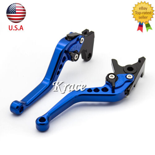 For Suzuki HAYABUSA GSXR1300 GSX1300R 2008-2020 CNC Brake Clutch Levers Grips 海外 即決_For Suzuki HAYABUS 7