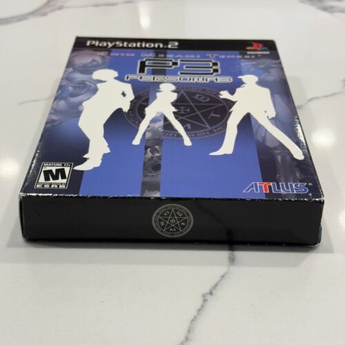 Persona 3 Limited Edition Big Box (PS2, 2007) VGC Disc CIB w/ Artbook TESTED 海外 即決_Persona 3 Limited 3