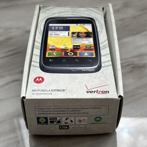 Motorola Citrus - Black (Verizon) 3G Smartphone 海外 即決_Motorola Citrus - 5