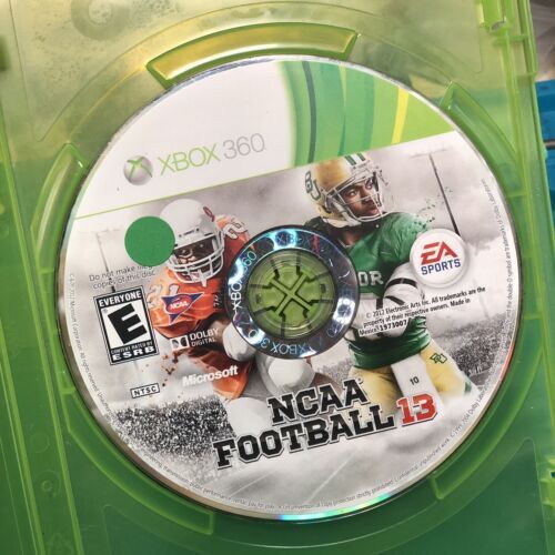 NCAA Football 13 (Microsoft Xbox 360, 2012) Disc ONLY 海外 即決_NCAA Football 13 ( 1