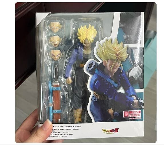 A+Dragon Ball Shfiguarts Trunks Anime Figure SHF Trunks Boy Model Action Figure 海外 即決_A+Dragon Ball Shfi 1