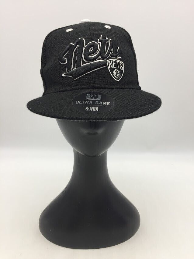 Brooklyn Nets - Ultra Game Black SnapBack Cap Hat One Size Fits Most 海外 即決_Brooklyn Nets - Ul 1