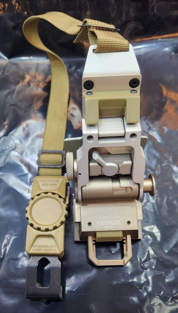 Authentic Wilcox Breakaway NVG Mount 28300 G01 G04B 004F1 Seal Degru L2? *A37* 海外 即決_Authentic Wilcox B 3