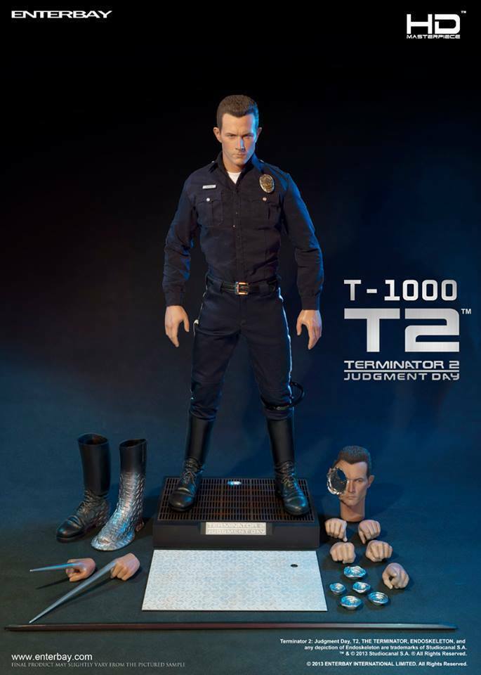 Enterbay HD-1014 Terminator 2 Judgement Day 1/4 Quarter Scale T-1000 T1000 海外 即決_Enterbay HD-1014 T 1