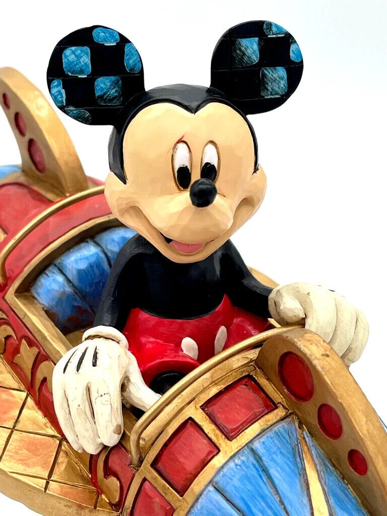 JIM SHORE Disney Figure/Statue - MICKEY ASTRO ORBITER WDW 50TH ANNIVERSARY 海外 即決_JIM SHORE Disney 5